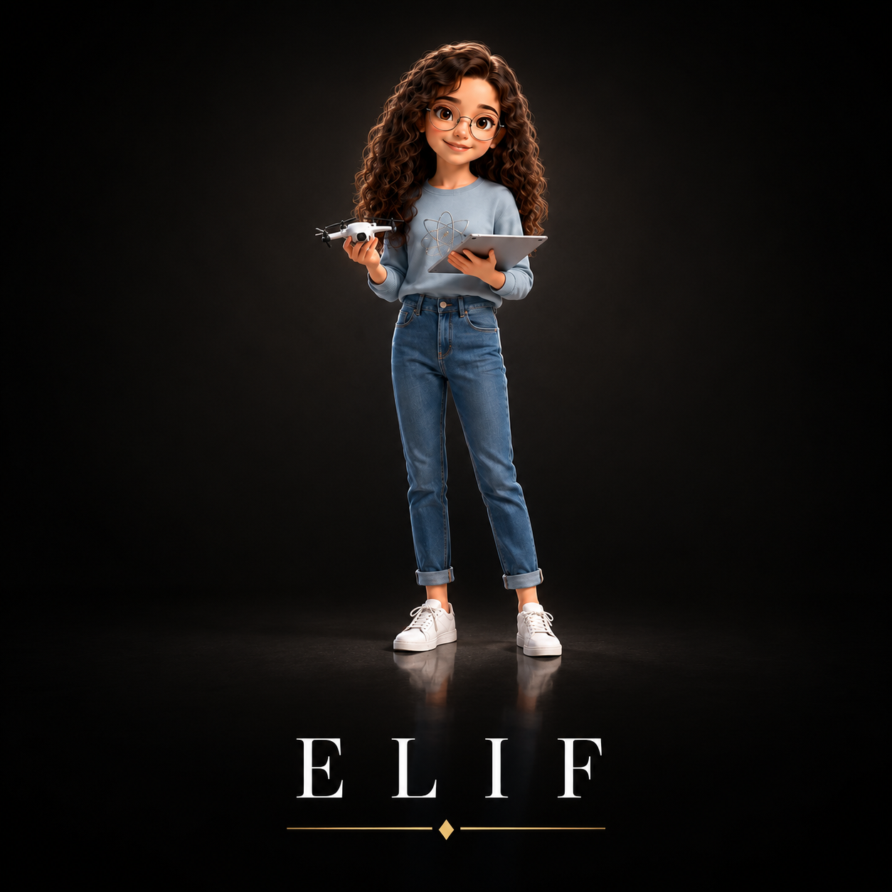 Elif character portrait